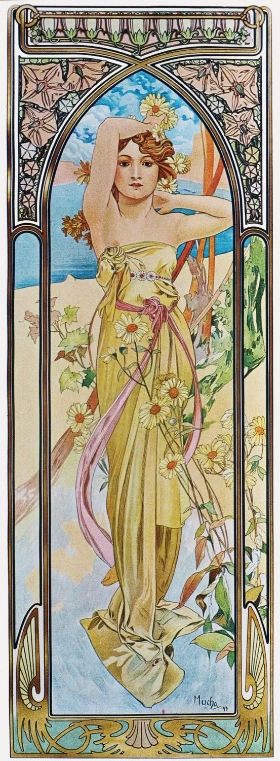 Alfons Mucha - 152, Ore del giorno 2